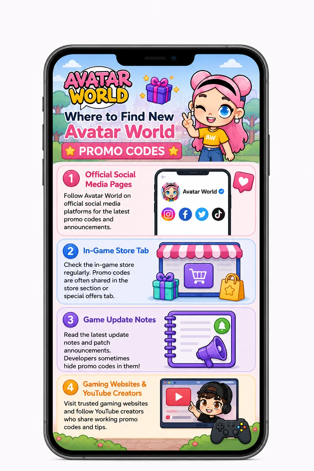 Avatar World Promo Codes